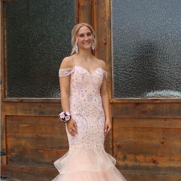 Stunning Cinderella Divine Formal Gown - Picture 4 of 8